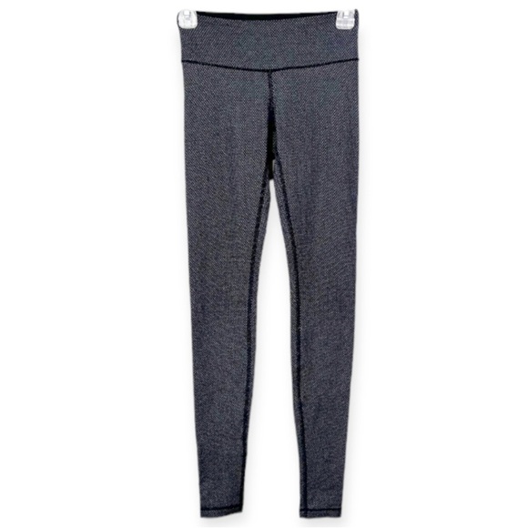 Lululemon High Times Pant Black White 2 - Picture 2 of 11